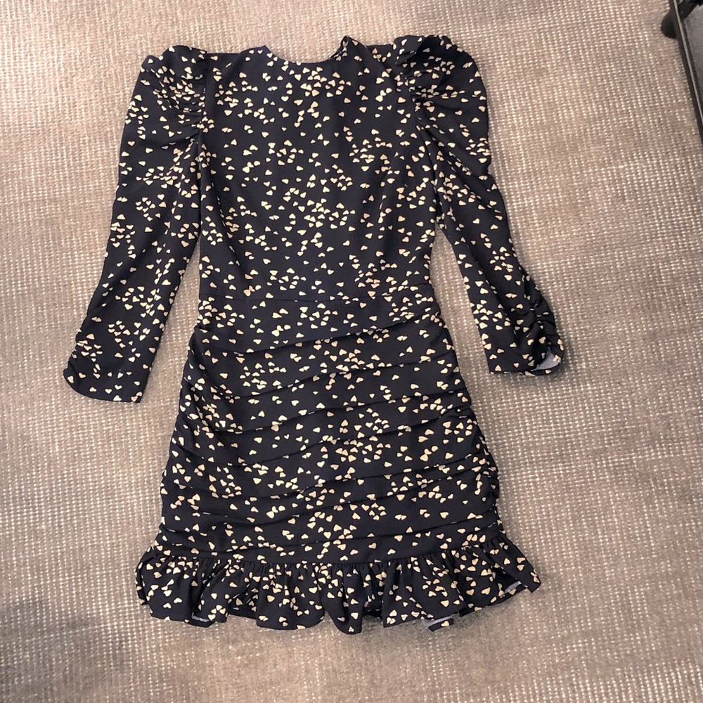 Renamed Puff Sleeve Backless Dress NWT